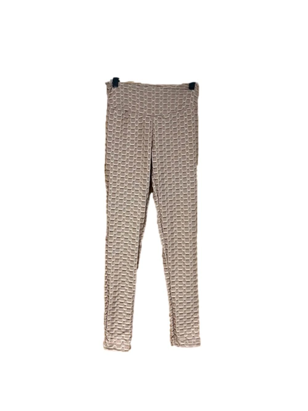 If It Were Me Honeycomb Scrunch Yoga Leggings Medium